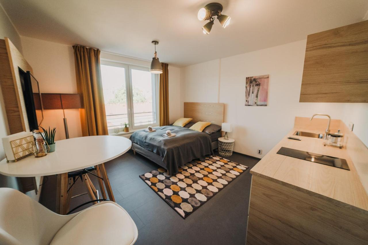 Apartamento Beautiful New Studio, 400M From The Square Plzeň Exterior foto